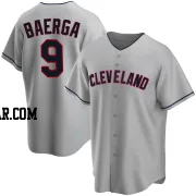 Carlos Baerga Youth Cleveland Guardians Gray Replica Road Jersey