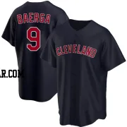 Carlos Baerga Youth Cleveland Guardians Navy Replica Alternate Jersey