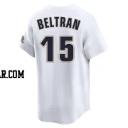 Carlos Beltran Youth Houston Astros White Limited Throwback Cooperstown Collection Jersey