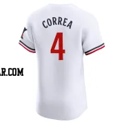 Carlos Correa Men's Minnesota Twins White Elite Home Jersey