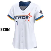 Carlos Correa Women's Houston Astros White Limited 2025 City Connect Jersey