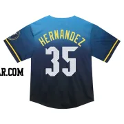 Carlos Hernandez Toddler Philadelphia Phillies Blue Limited 2024 City Connect Jersey