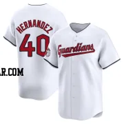 Carlos Hernandez Youth Cleveland Guardians White Limited Home Jersey