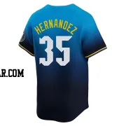 Carlos Hernandez Youth Philadelphia Phillies Blue Limited 2024 City Connect Jersey