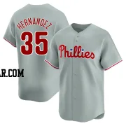 Carlos Hernandez Youth Philadelphia Phillies Gray Limited Away Jersey