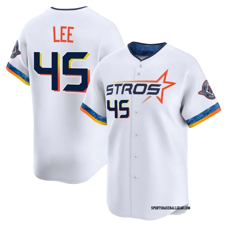Carlos Lee Men's Houston Astros White Limited 2025 City Connect Jersey