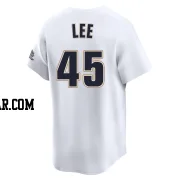 Carlos Lee Men's Houston Astros White Limited Throwback Cooperstown Collection Jersey