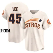 Carlos Lee Youth Houston Astros Cream Limited Throwback Cooperstown Collection Jersey