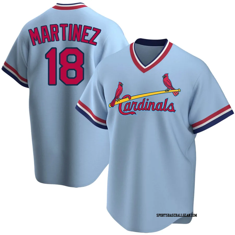 Carlos Martinez Youth St. Louis Cardinals Light Blue Replica Road Cooperstown Collection Jersey