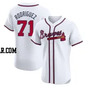 Carlos Rodriguez Men's Atlanta Braves White Elite Home Jersey