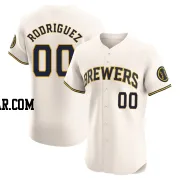 Carlos Rodriguez Men's Milwaukee Brewers Cream Elite Home Jersey