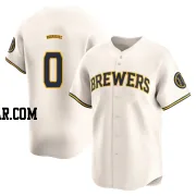 Carlos Rodriguez Men's Milwaukee Brewers Cream Limited Home Jersey