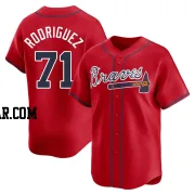 Carlos Rodriguez Youth Atlanta Braves Red Limited Alternate Jersey