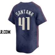 Carlos Santana Men's Cleveland Guardians Navy Limited 2024 City Connect Jersey