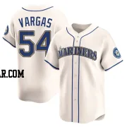 Carlos Vargas Youth Seattle Mariners Cream Limited Alternate Jersey