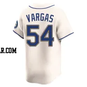 Carlos Vargas Youth Seattle Mariners Cream Limited Alternate Jersey