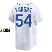 Carlos Vargas Youth Seattle Mariners White Limited Throwback Cooperstown Collection Jersey