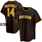 Carmelo Martinez Youth San Diego Padres Brown Replica Road Jersey
