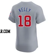 Carson Kelly Men's Chicago Cubs Gray Elite Road Jersey