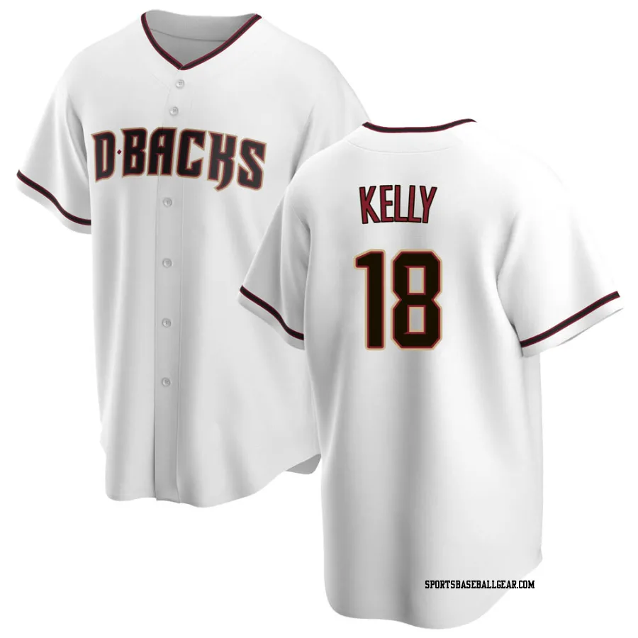 Carson Kelly Youth Arizona Diamondbacks White Replica Home Jersey
