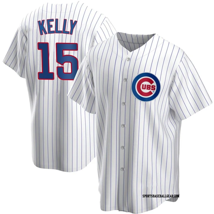Carson Kelly Youth Chicago Cubs White Replica Home Jersey
