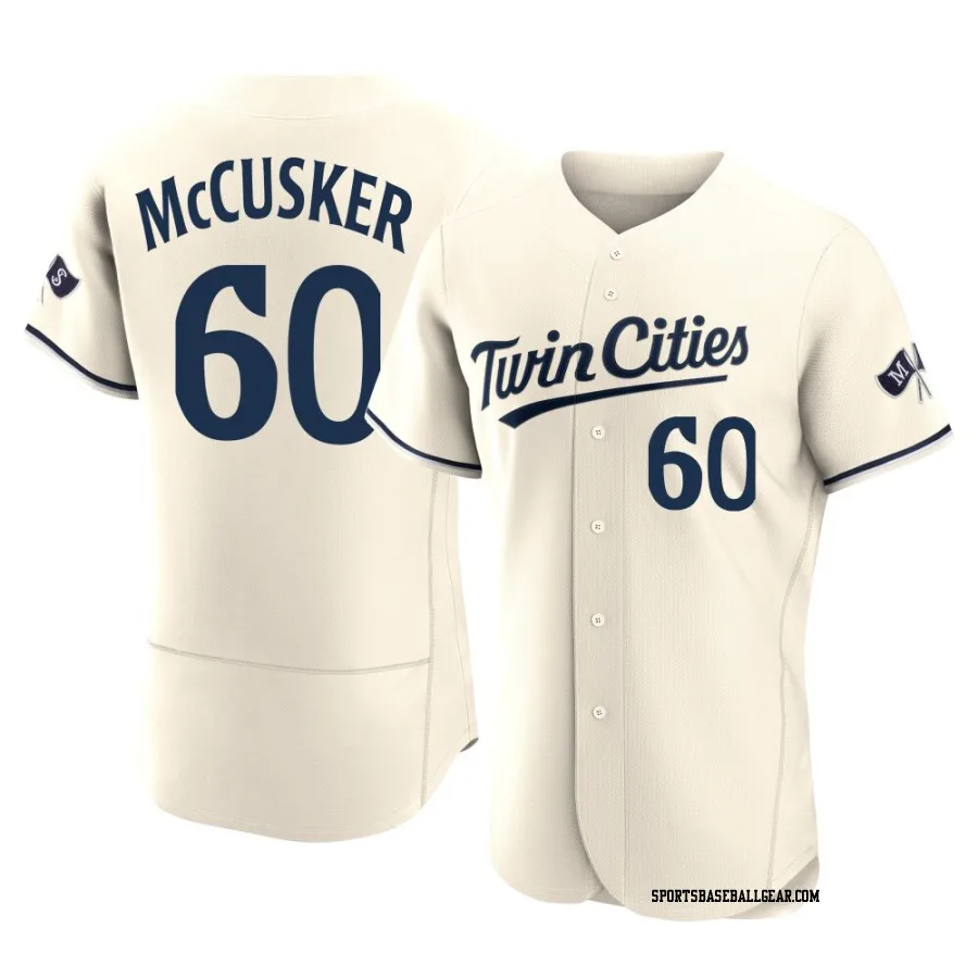 Carson McCusker Men's Minnesota Twins Cream Authentic Alternate 2023 Jersey