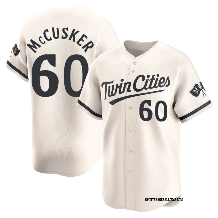 Carson McCusker Men's Minnesota Twins Cream Limited Alternate Jersey