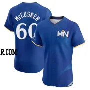 Carson McCusker Men's Minnesota Twins Royal Elite 2024 City Connect Jersey