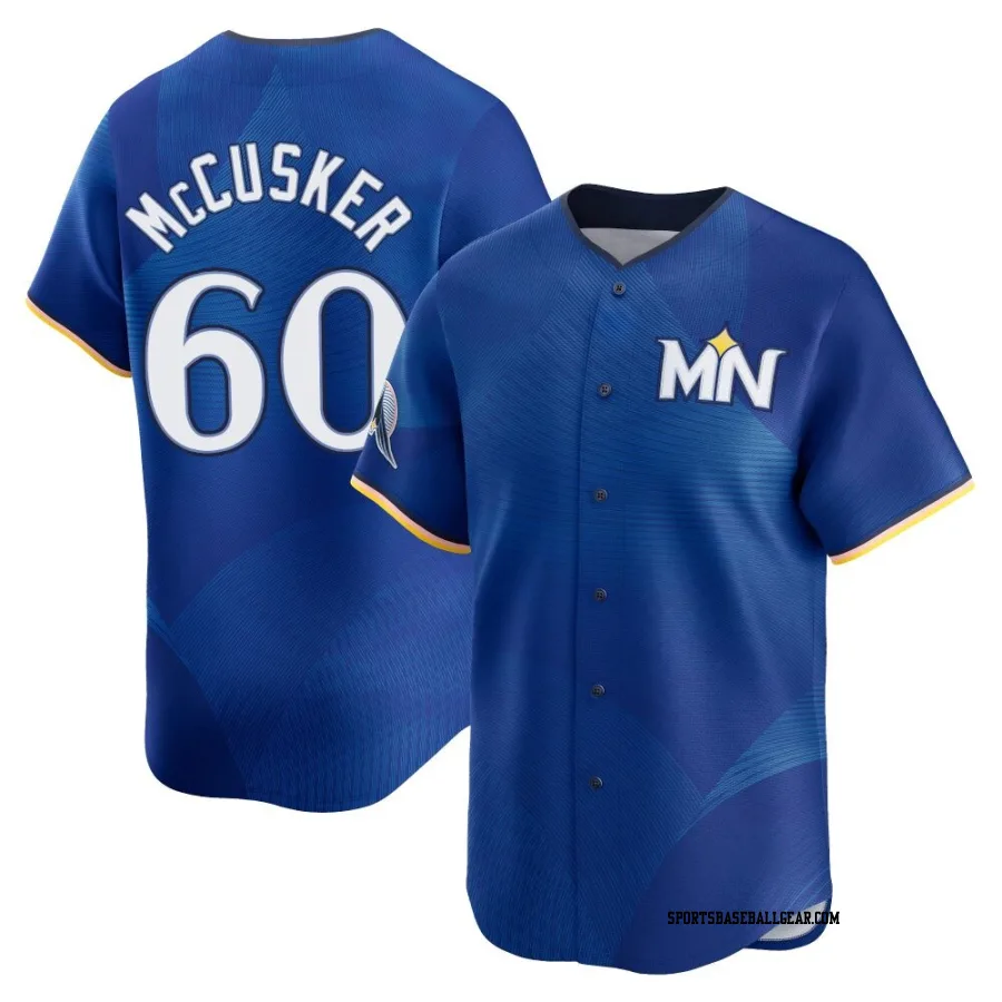 Carson McCusker Men's Minnesota Twins Royal Limited 2024 City Connect Jersey