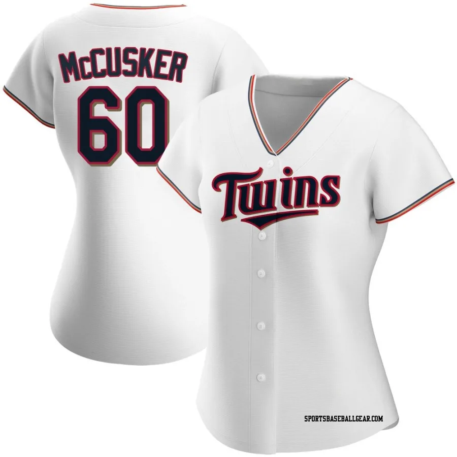Carson McCusker Women's Minnesota Twins White Authentic Home Jersey