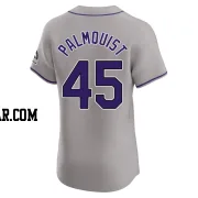 Carson Palmquist Men's Colorado Rockies Gray Elite Road Jersey