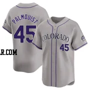 Carson Palmquist Men's Colorado Rockies Gray Limited Road Jersey