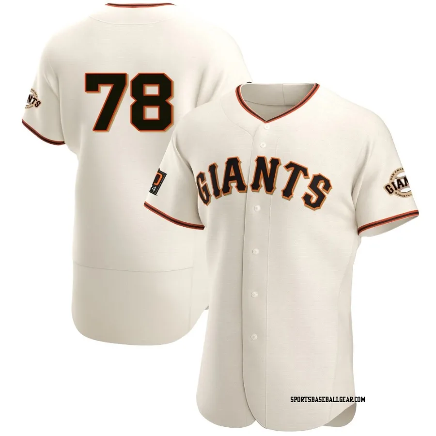 Carson Ragsdale Men's San Francisco Giants Cream Authentic Home Jersey