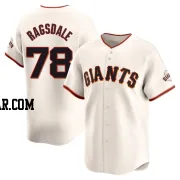 Carson Ragsdale Men's San Francisco Giants Cream Limited Home Jersey