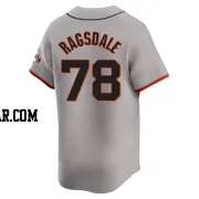 Carson Ragsdale Men's San Francisco Giants Gray Limited Away Jersey