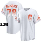 Carson Ragsdale Men's San Francisco Giants White Replica 2021 City Connect Jersey