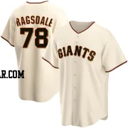Carson Ragsdale Youth San Francisco Giants Cream Replica Home Jersey