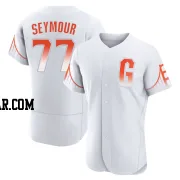 Carson Seymour Men's San Francisco Giants White Authentic 2021 City Connect Jersey