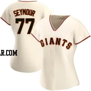 Carson Seymour Women's San Francisco Giants Cream Replica Home Jersey