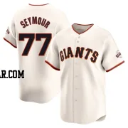 Carson Seymour Youth San Francisco Giants Cream Limited Home Jersey