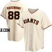 Carson Whisenhunt Men's San Francisco Giants Cream Replica Home Jersey