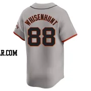 Carson Whisenhunt Men's San Francisco Giants Gray Limited Away Jersey