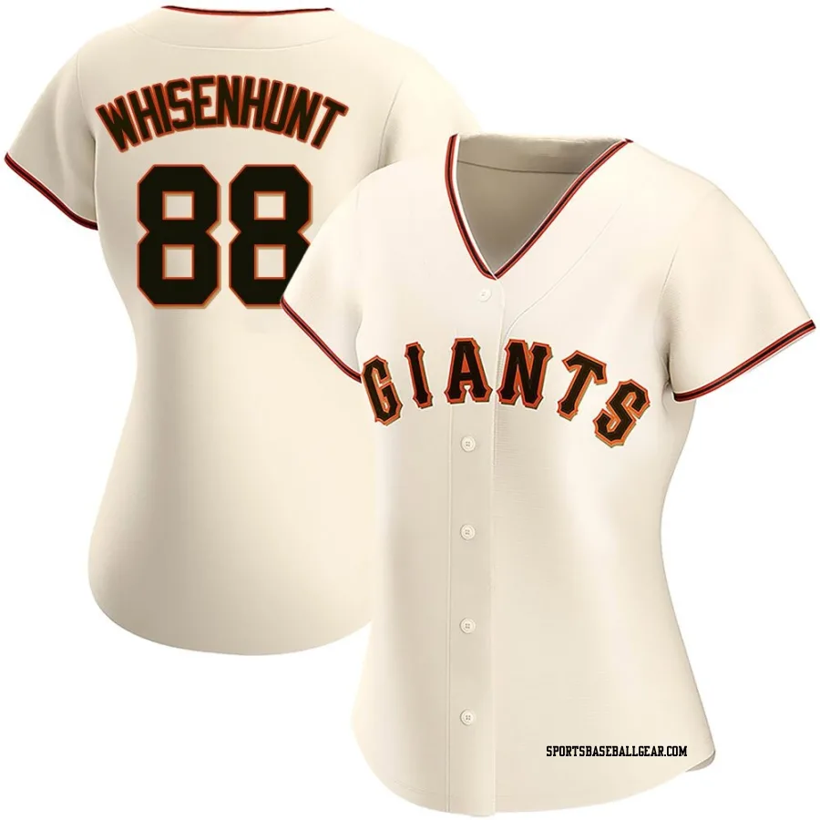 Carson Whisenhunt Women's San Francisco Giants Cream Replica Home Jersey