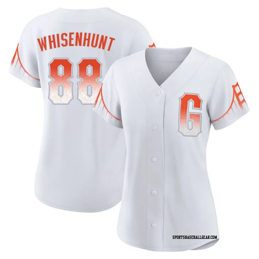 Carson Whisenhunt Women's San Francisco Giants White Authentic 2021 City Connect Jersey