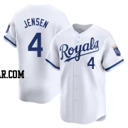 Carter Jensen Youth Kansas City Royals White Limited Home Jersey