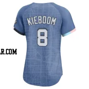 Carter Kieboom Women's Washington Nationals Blue Limited 2025 City Connect Jersey