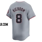 Carter Kieboom Youth Washington Nationals Gray Limited Road Jersey