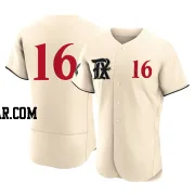 Casey Cook Men's Texas Rangers Cream Authentic 2023 City Connect Jersey