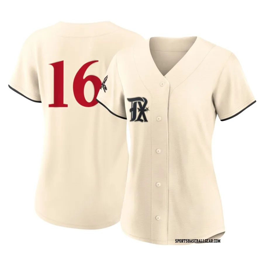 Casey Cook Women's Texas Rangers Cream Authentic 2023 City Connect Jersey