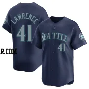 Casey Lawrence Men's Seattle Mariners Navy Limited Road Jersey